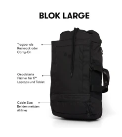 Pinqponq Blok Large - Rooted Black -Mode Verkauf 07 BlokLarge RootedBlack