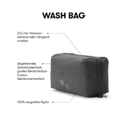 Pinqponq Washbag - Deep Anthra -Mode Verkauf 08 WashBag DeepAnthra