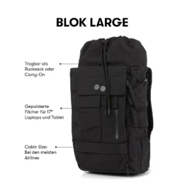 Pinqponq Blok Large - Crinkle Black 15 Pinqponq Blok Large - Crinkle Black -Mode Verkauf 13 BlokLarge CrinkleBlack