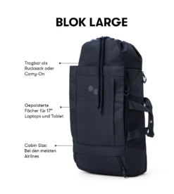 Pinqponq Blok Large - Fjord Navy -Mode Verkauf 32 BlokLarge FjordNavy