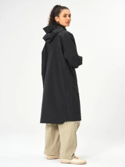 Pinqponq Aestech Rain Parka - Peat Black (Unisex) -Mode Verkauf PPC APA 101 801 pinqponq Aestech Parka Unisex Peat Black 56