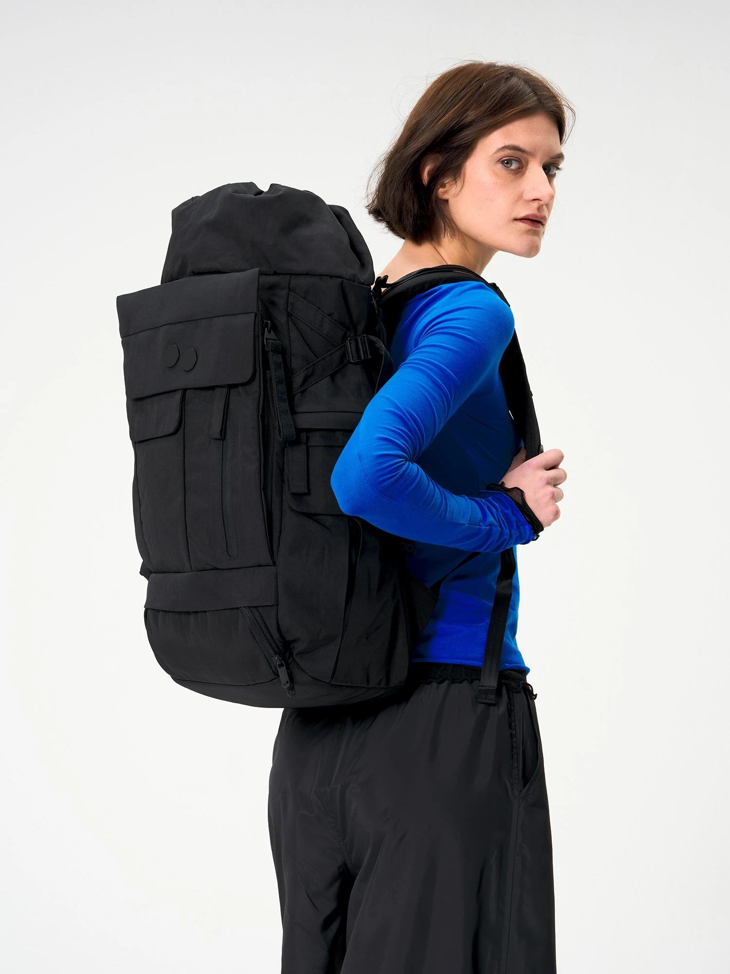 Pinqponq Blok Large - Crinkle Black 12 Pinqponq Blok Large - Crinkle Black – Bild 10