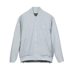 Pinqponq Light Bomber Jacket - Iced Grey (Unisex) -Mode Verkauf PPC BOM 101 80103 pinqponq Bomber Jacket Unisex Iced Grey 01