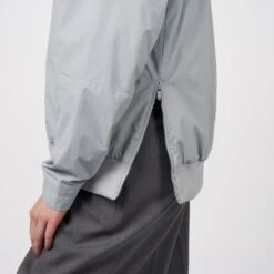 Pinqponq Light Bomber Jacket - Iced Grey (Unisex) -Mode Verkauf PPC BOM 101 80103 pinqponq Bomber Jacket Unisex Iced Grey 56