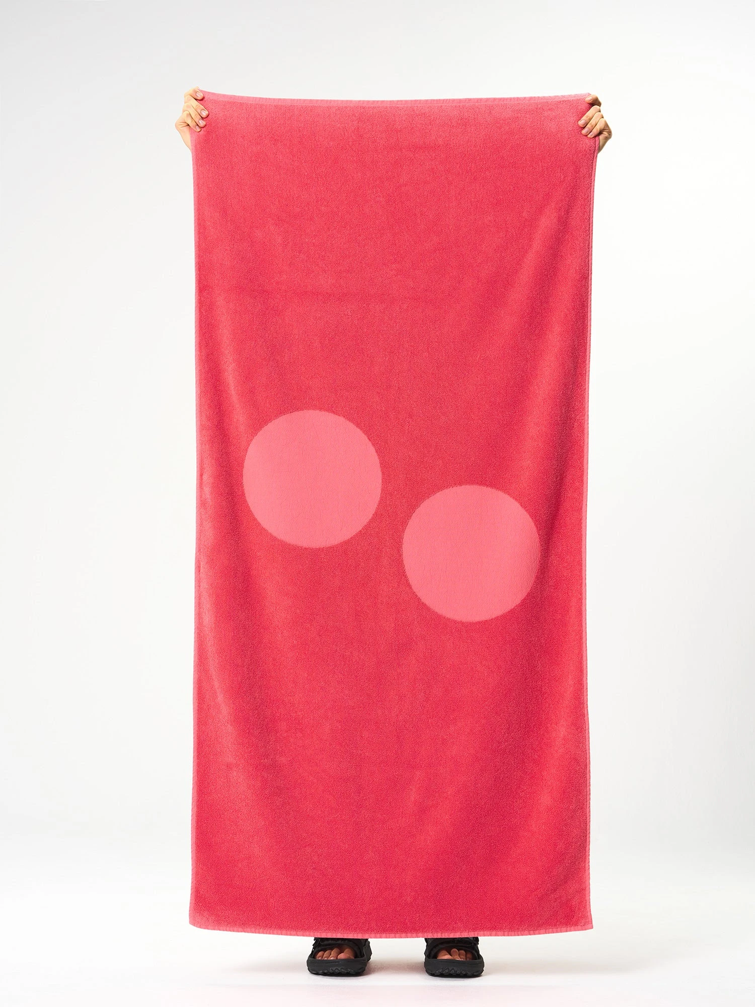 Pinqponq Beach Towel - Watermelon Pink 3 Pinqponq Beach Towel - Watermelon Pink