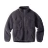 Pinqponq Fleece Jacket - Graphite Grey (Male) -Mode Verkauf PPC FLE 101 80096 pinqponq Fleece Jacket Unisex Graphite Grey 01