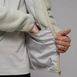 Pinqponq Fleece Jacket - Sand Beige (Male) -Mode Verkauf PPC FLE 103 70075 pinqponq Fleece Jacket Unisex Sand Beige 60