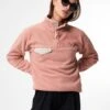 Pinqponq Fleece Pullover - Ash Pink (Unisex) -Mode Verkauf PPC FLP 001 40136 pinqponq Fleece Pullover Unisex Ash Pink 51