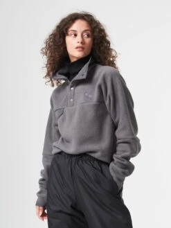 Pinqponq Fleece Pullover - Graphite Grey (Unisex) -Mode Verkauf PPC FLP 101 80096 pinqponq Fleece Pullover Graphite Grey 58