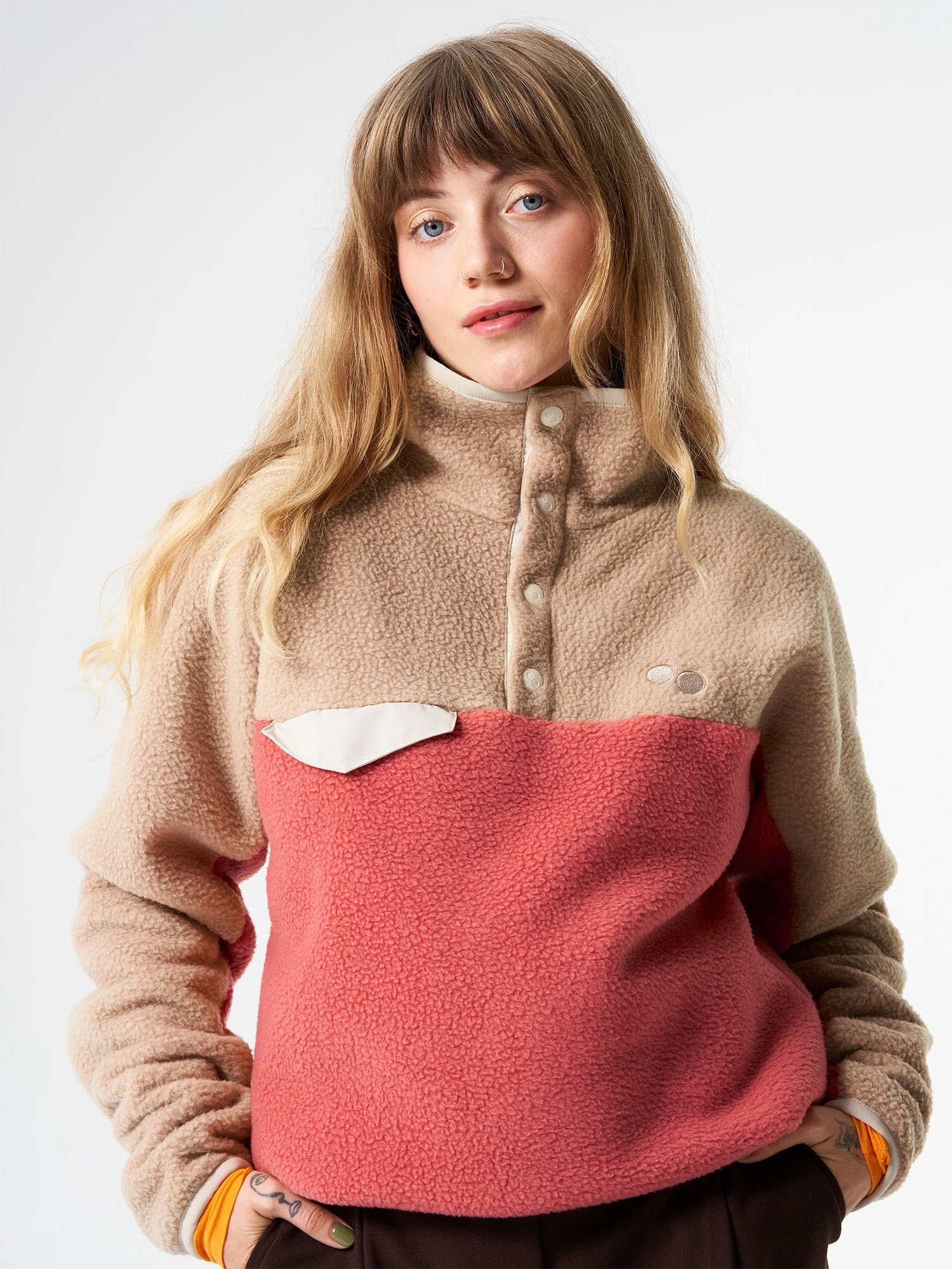 Mode Verkauf -Mode Verkauf PPC FLP 102 50097N pinqponq Fleece Pullover Unisex Nanda Schwarz 55