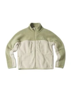 Pinqponq Fleece Jacket - Tune Olive (Female) -Mode Verkauf PPC FLW 001 20136B pinqponq Fleece Jacket Women Tune Olive 01
