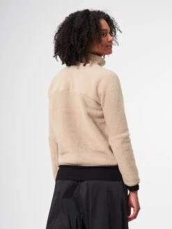 Mode Verkauf -Mode Verkauf PPC FLW 001 60052 pinqponq Fleece Jacket Women Caramel Khaki 52