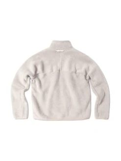 Pinqponq Fleece Jacket - Cliff Beige (Female) -Mode Verkauf PPC FLW 001 70059 pinqponq Fleece Jacket Women Cliff Beige 02
