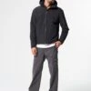 Pinqponq Hoodie Jacket - Peat Black (Male) -Mode Verkauf PPC HOJ 001 801 pinqponq Hoodie Jacket Men Peat Black 51