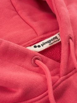 Pinqponq Hoodie Cotton - Watermelon Pink (Unisex) -Mode Verkauf PPC HOO 001 40140 pinqponq Hoodie Unisex Watermelon Pink 03