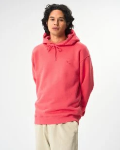 Pinqponq Hoodie Cotton - Watermelon Pink (Unisex) -Mode Verkauf PPC HOO 001 40140 pinqponq Hoodie Unisex Watermelon Pink 52