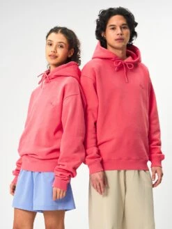 Pinqponq Hoodie Cotton - Watermelon Pink (Unisex) -Mode Verkauf PPC HOO 001 40140 pinqponq Hoodie Unisex Watermelon Pink 56