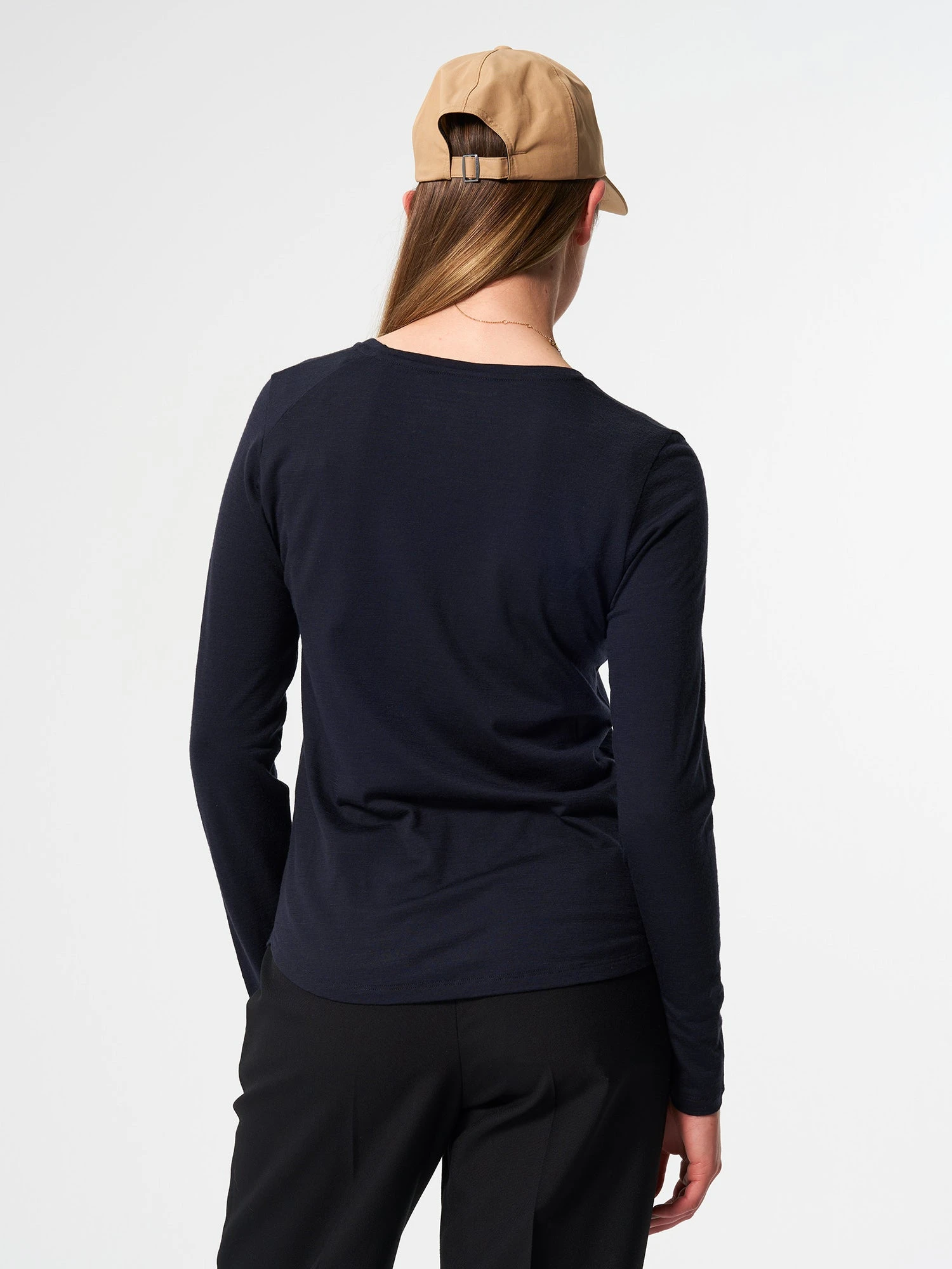 Pinqponq Longsleeve Merino - Sheep Navy (Female) 4 Pinqponq Longsleeve Merino - Sheep Navy (Female) – Bild 2