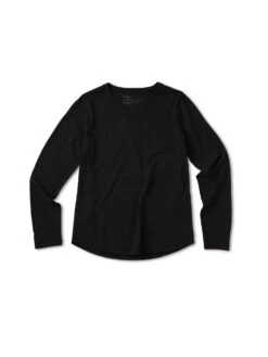 Pinqponq Longsleeve Merino - Sheep Black (Female) -Mode Verkauf PPC LMW 001 80129 pinqponq Longsleeve Merino Women Inspire Sheep Black 01
