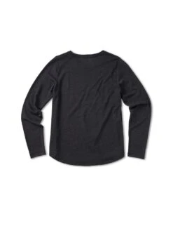 Pinqponq Longsleeve Merino - Dark Grey Melange (Female) -Mode Verkauf PPC LMW 001 80131 pinqponq Longsleeve Merino Women Inspire Dark Grey 02