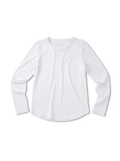 Pinqponq Longsleeve TENCEL™ - Wooden White (Female) 10 Pinqponq Longsleeve TENCEL™ - Wooden White (Female) -Mode Verkauf PPC LTW 001 80130 pinqponq Longsleeve Tencel Cotton Women Inspire Wooden White 01