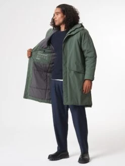 Pinqponq Parka - Forester Olive (Unisex) -Mode Verkauf PPC PAR 101 70079 pinqponq Kapok Parka Unisex Forester Olive 56