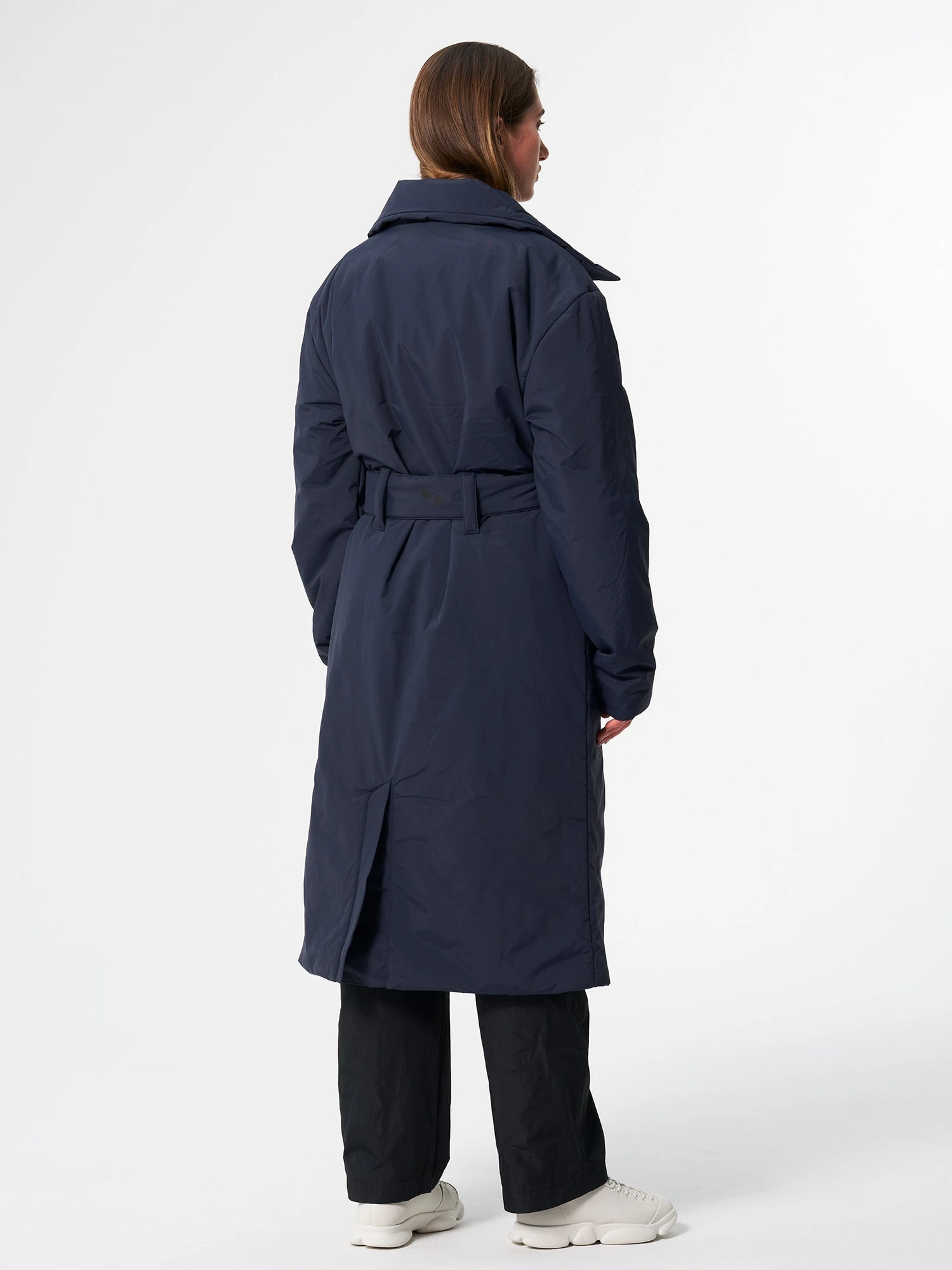 Pinqponq Padded Trench Coat - Fjord Navy (Unisex) 4 Pinqponq Padded Trench Coat - Fjord Navy (Unisex) – Bild 2
