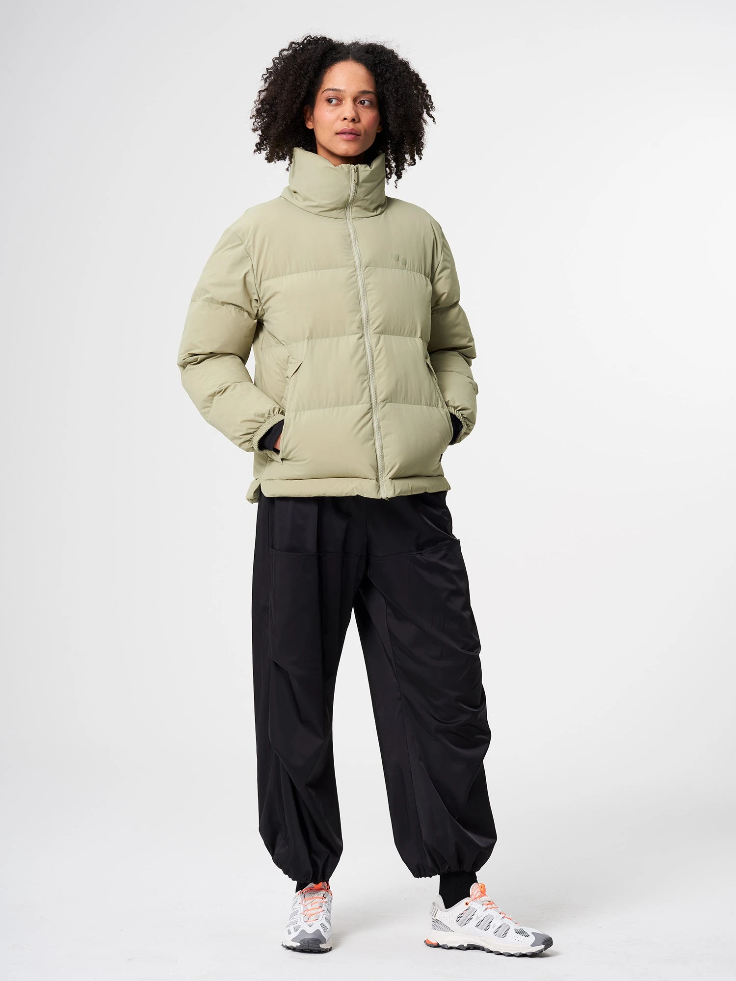 Pinqponq Puffer Jacket - Reed Olive (Unisex) 3 Pinqponq Puffer Jacket - Reed Olive (Unisex)