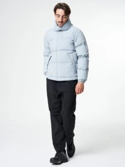 Pinqponq Puffer Jacket - Iced Grey (Unisex)