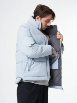 Pinqponq Puffer Jacket - Iced Grey (Unisex) -Mode Verkauf PPC PUJ 101 80103 pinqponq Puffer Jacket Unisex Iced Grey 53