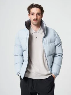 Pinqponq Puffer Jacket - Iced Grey (Unisex) -Mode Verkauf PPC PUJ 101 80103 pinqponq Puffer Jacket Unisex Iced Grey 56