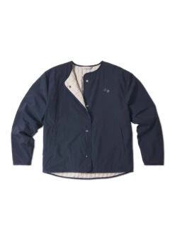 Pinqponq Reversible Jacket - Tune Navy (Unisex) -Mode Verkauf PPC RMJ 001 30178B pinqponq Reversible Jacket Unisex Tune Navy 01