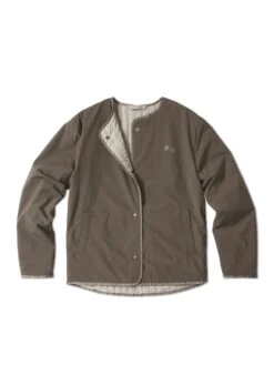 Pinqponq Reversible Jacket - Tune Brown (Unisex) -Mode Verkauf PPC RMJ 001 70098B pinqponq Reversible Jacket Unisex Tune Brown 01