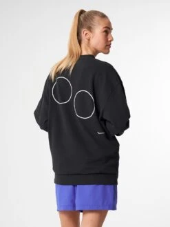 Pinqponq Sweatshirt - Circles Peat Black (Unisex) 13 Pinqponq Sweatshirt - Circles Peat Black (Unisex) -Mode Verkauf PPC SPC 001 801 pinqponq Sweatshirt Unisex Circles Peat Black 55