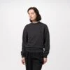 Pinqponq Sweatshirt - Peat Black (Unisex) -Mode Verkauf PPC SWT 101 801 pinqponq Sweatshirt Peat Black 51