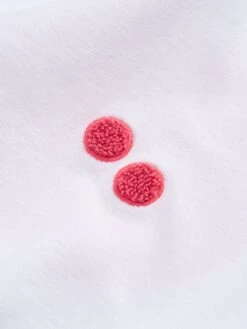 Pinqponq T-Shirt Cotton - White Frottee Watermelon (Male) 14 Pinqponq T-Shirt Cotton - White Frottee Watermelon (Male) -Mode Verkauf PPC TCG 001 813F pinqponq Tshirt Cotton Graphic Men White Frottee Watermelon 03