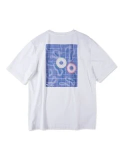 Pinqponq T-Shirt Cotton - Dandelion White Resort (Male) -Mode Verkauf PPC TCG 001 813P pinqponq Tshirt Cotton Graphic Men Dandelion White Resort 02