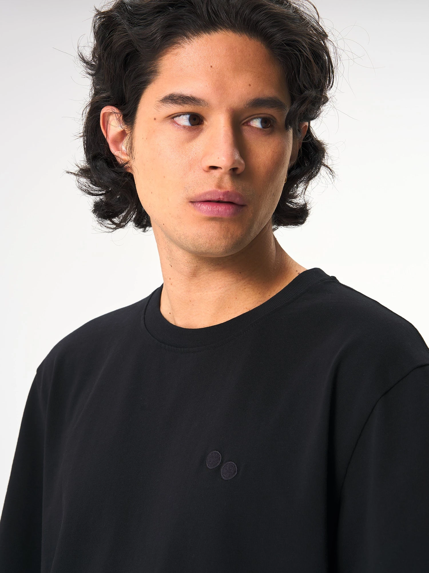 Pinqponq T-Shirt Cotton - Black (Male) 5 Pinqponq T-Shirt Cotton - Black (Male) – Bild 3