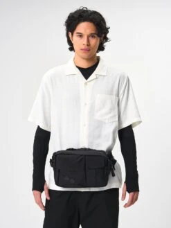 Pinqponq Tetrik Large - Crinkle Black -Mode Verkauf PPC TEY 001 801F pinqponq Tetrik Large Crinkle Black 52