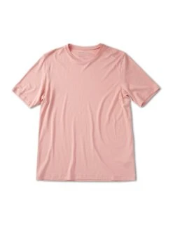 Pinqponq T-Shirt TENCEL™ - Wooden Pink (Male) -Mode Verkauf PPC TTM 001 40136 pinqponq Tshirt Tencel Cotton Men Iconic Wooden Pink 01