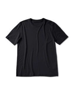 Pinqponq T-Shirt TENCEL™ - Wooden Black (Male) -Mode Verkauf PPC TTM 001 80129 pinqponq T Shirt Tencel Cotton Men Iconic Wooden Black 01